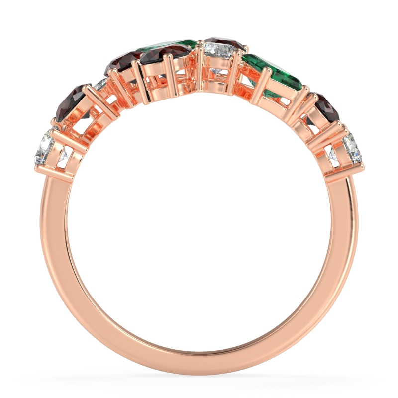 Fashion Multi-Shape Split Shank Garvi Band