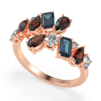 Fashion Multi-Shape Split Shank Garvi Band