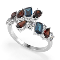 Fashion Multi-Shape Split Shank Garvi Band