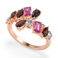 Fashion Multi-Shape Split Shank Garvi Band