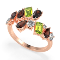 Fashion Multi-Shape Split Shank Garvi Band