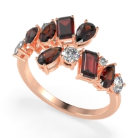 Fashion Multi-Shape Split Shank Garvi Band