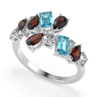 Fashion Multi-Shape Split Shank Garvi Band