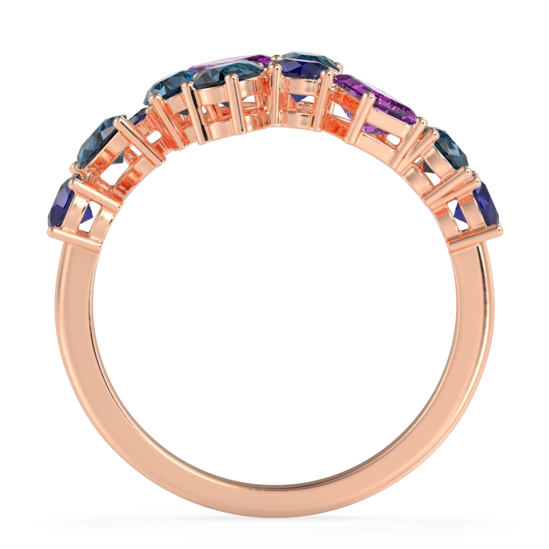 Fashion Multi-Shape Split Shank Garvi Band