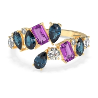 Fashion Multi-Shape Split Shank Garvi Band