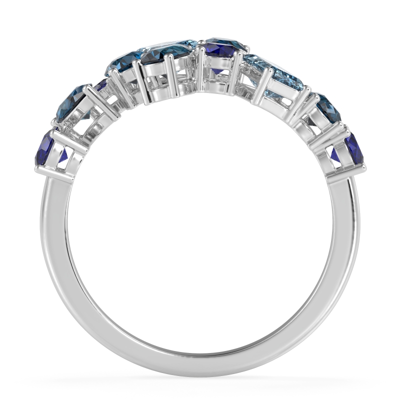 Fashion Multi-Shape Split Shank Garvi Band