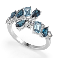 Fashion Multi-Shape Split Shank Garvi Band