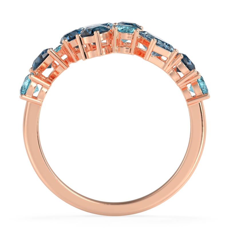 Fashion Multi-Shape Split Shank Garvi Band