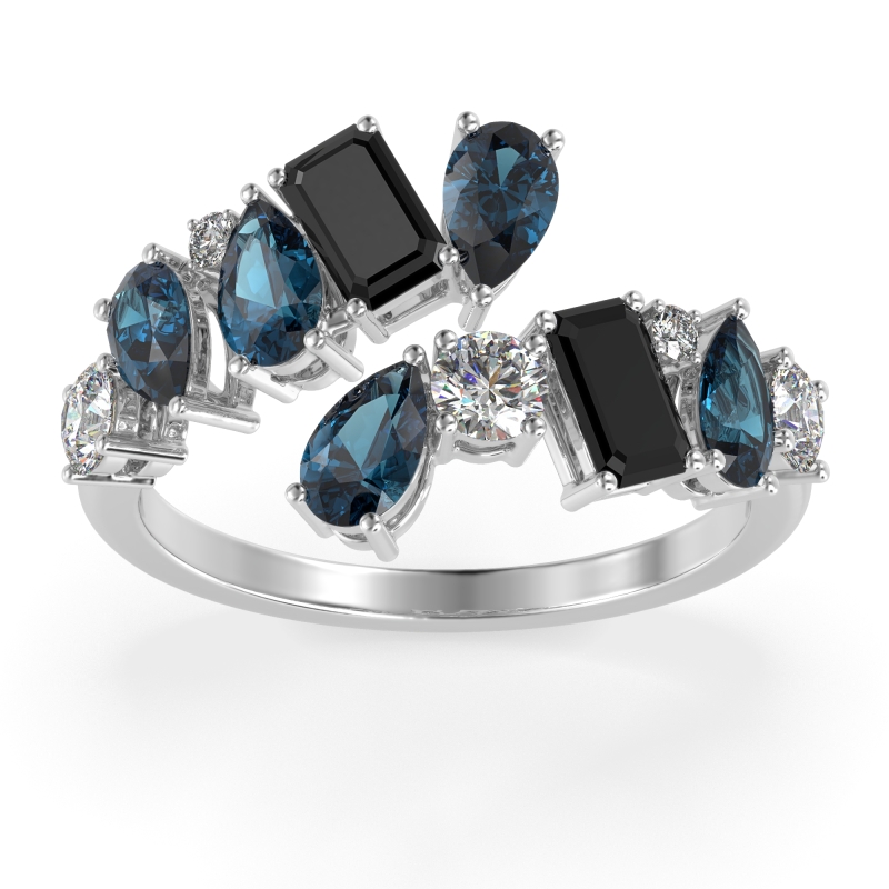 Fashion Multi-Shape Split Shank Garvi Band