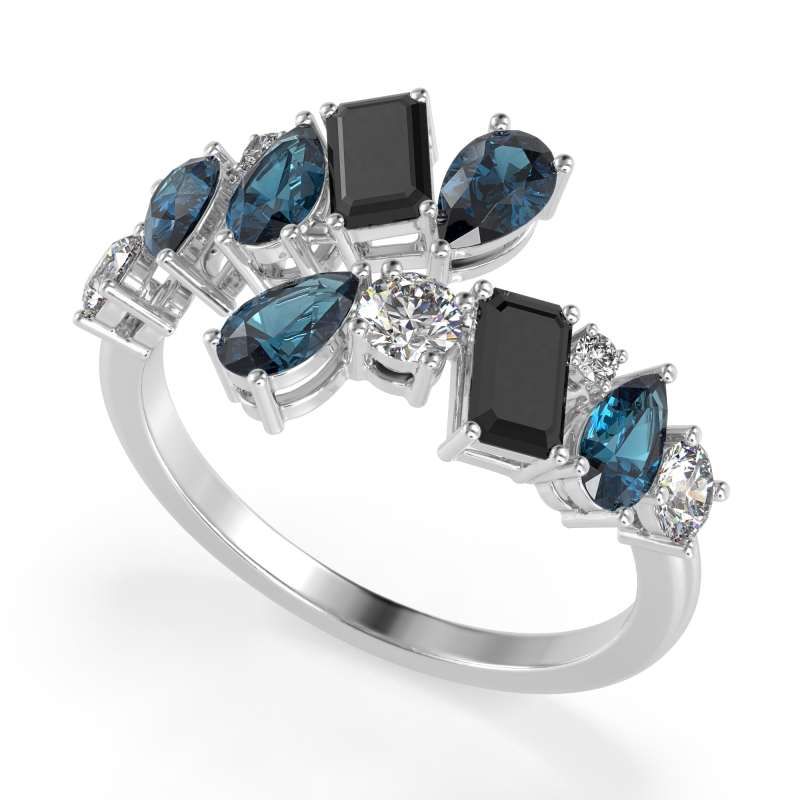 Fashion Multi-Shape Split Shank Garvi Band