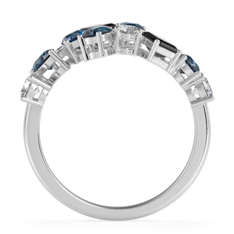 Fashion Multi-Shape Split Shank Garvi Band