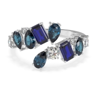 Fashion Multi-Shape Split Shank Garvi Band