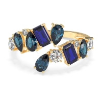 Fashion Multi-Shape Split Shank Garvi Band