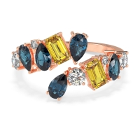 Fashion Multi-Shape Split Shank Garvi Band