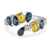 Fashion Multi-Shape Split Shank Garvi Band