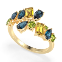 Fashion Multi-Shape Split Shank Garvi Band