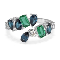 Fashion Multi-Shape Split Shank Garvi Band