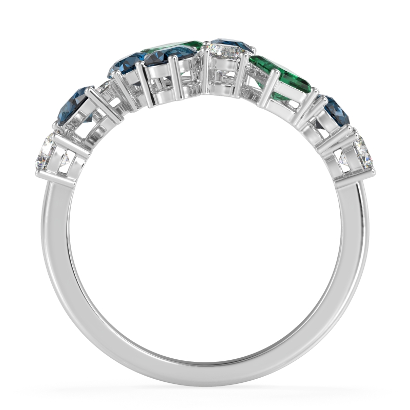 Fashion Multi-Shape Split Shank Garvi Band