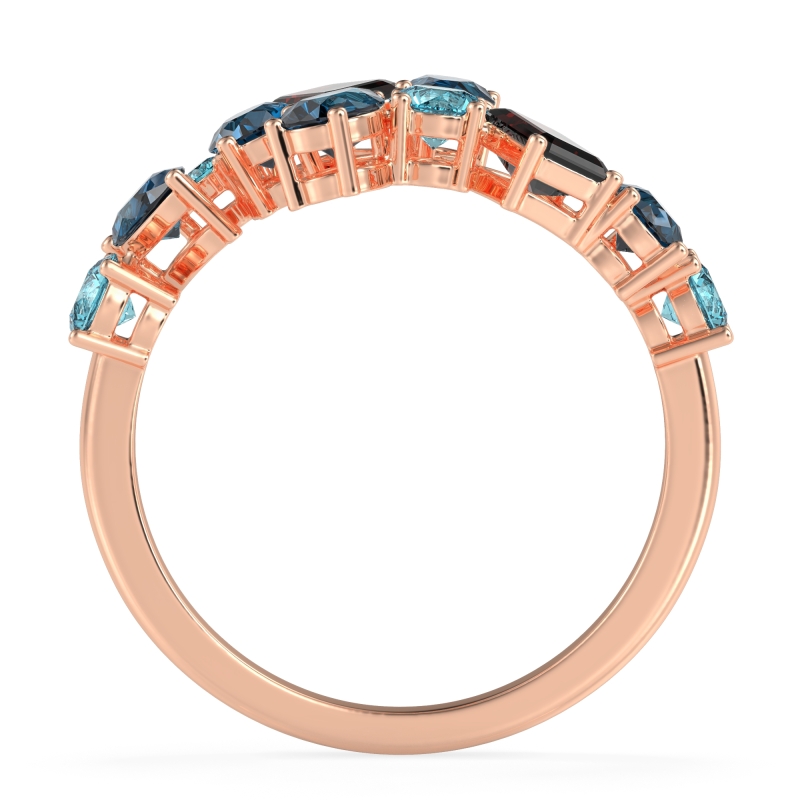 Fashion Multi-Shape Split Shank Garvi Band