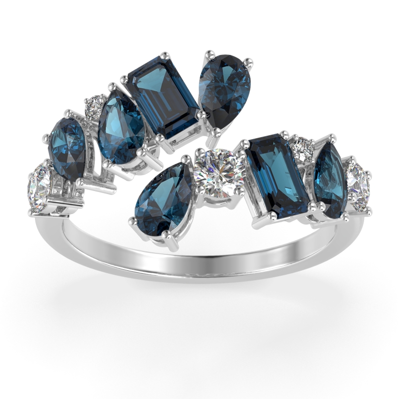 Fashion Multi-Shape Split Shank Garvi Band