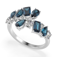 Fashion Multi-Shape Split Shank Garvi Band