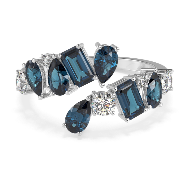 Fashion Multi-Shape Split Shank Garvi Band