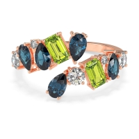 Fashion Multi-Shape Split Shank Garvi Band