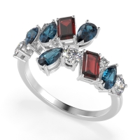 Fashion Multi-Shape Split Shank Garvi Band