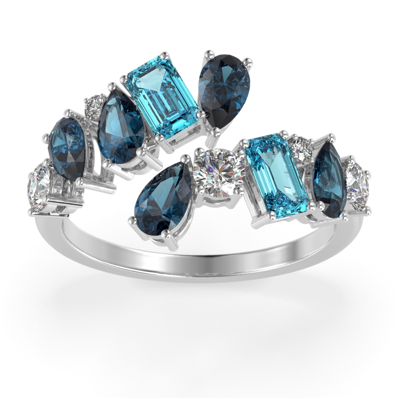 Fashion Multi-Shape Split Shank Garvi Band