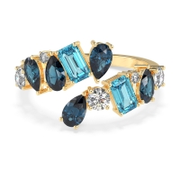 Fashion Multi-Shape Split Shank Garvi Band