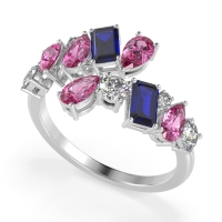 Fashion Multi-Shape Split Shank Garvi Band