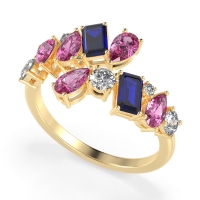 Fashion Multi-Shape Split Shank Garvi Band