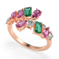 Fashion Multi-Shape Split Shank Garvi Band