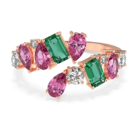 Fashion Multi-Shape Split Shank Garvi Band