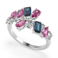 Fashion Multi-Shape Split Shank Garvi Band