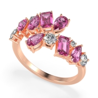 Fashion Multi-Shape Split Shank Garvi Band