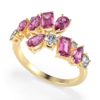 Fashion Multi-Shape Split Shank Garvi Band