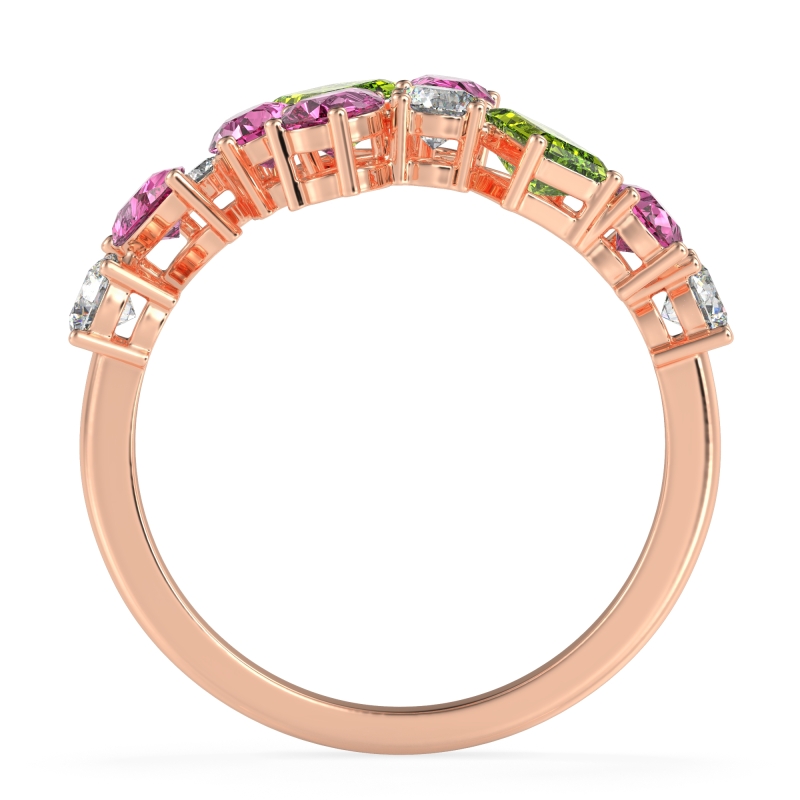 Fashion Multi-Shape Split Shank Garvi Band