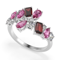 Fashion Multi-Shape Split Shank Garvi Band