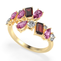 Fashion Multi-Shape Split Shank Garvi Band