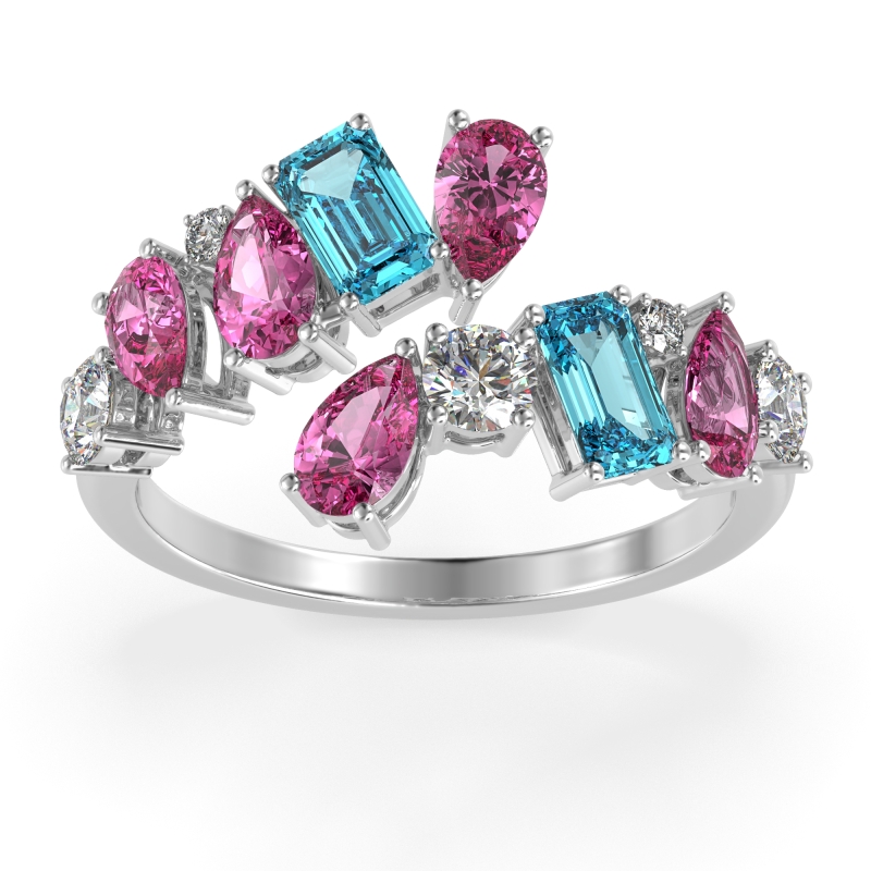 Fashion Multi-Shape Split Shank Garvi Band