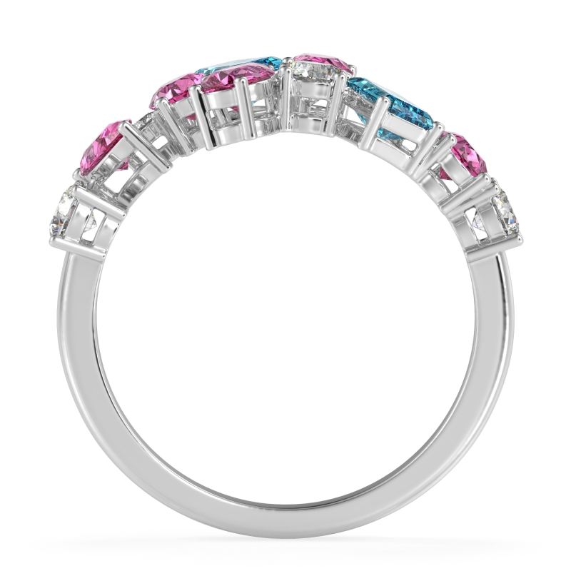 Fashion Multi-Shape Split Shank Garvi Band