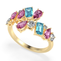 Fashion Multi-Shape Split Shank Garvi Band