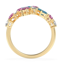 Fashion Multi-Shape Split Shank Garvi Band