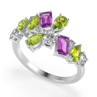 Fashion Multi-Shape Split Shank Garvi Band