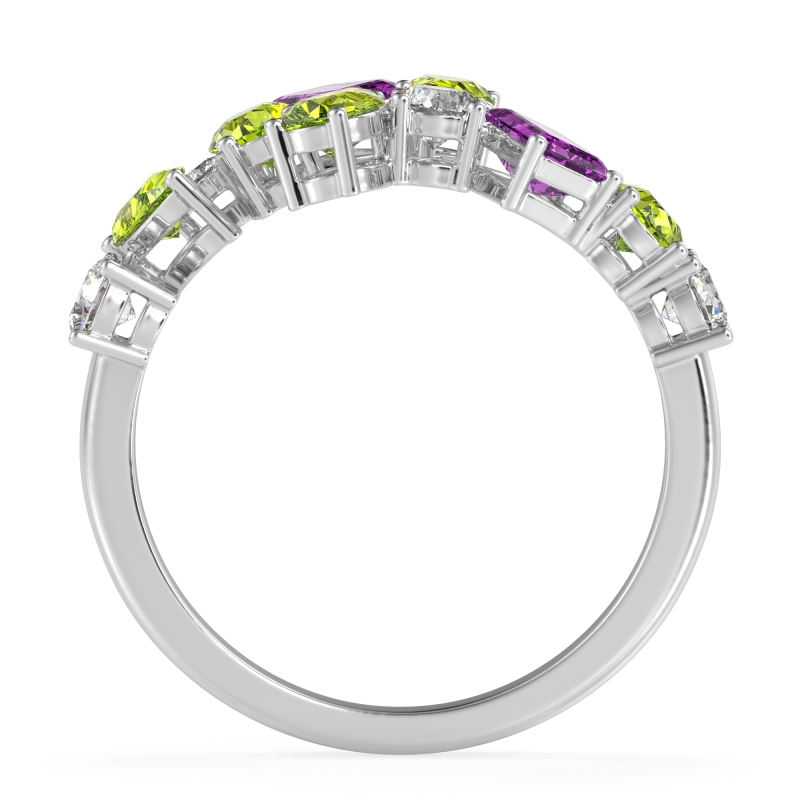 Fashion Multi-Shape Split Shank Garvi Band