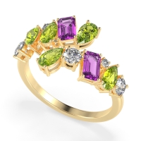 Fashion Multi-Shape Split Shank Garvi Band