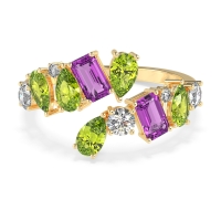 Fashion Multi-Shape Split Shank Garvi Band