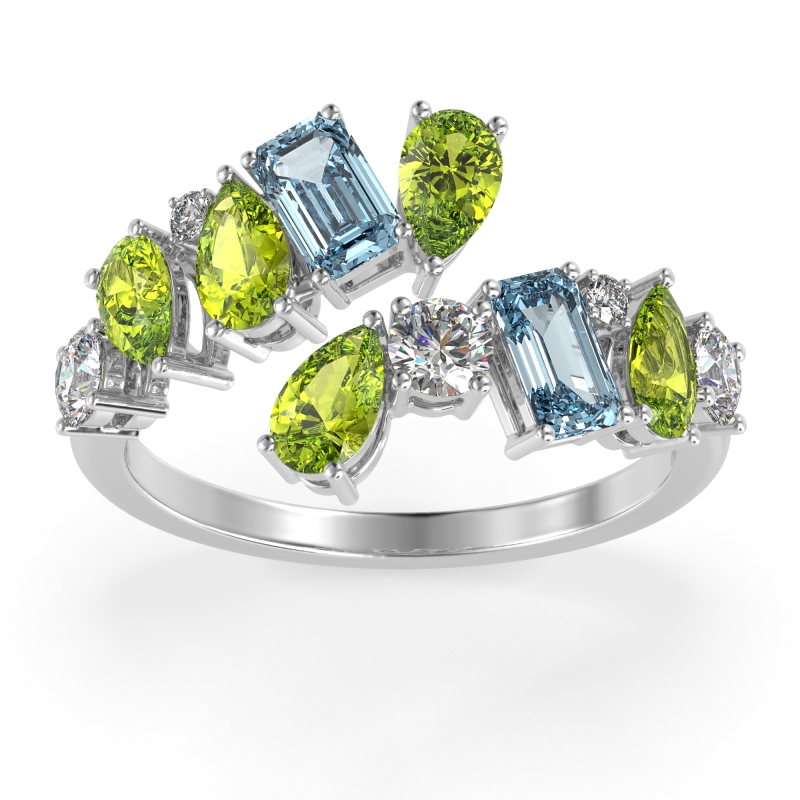 Fashion Multi-Shape Split Shank Garvi Band