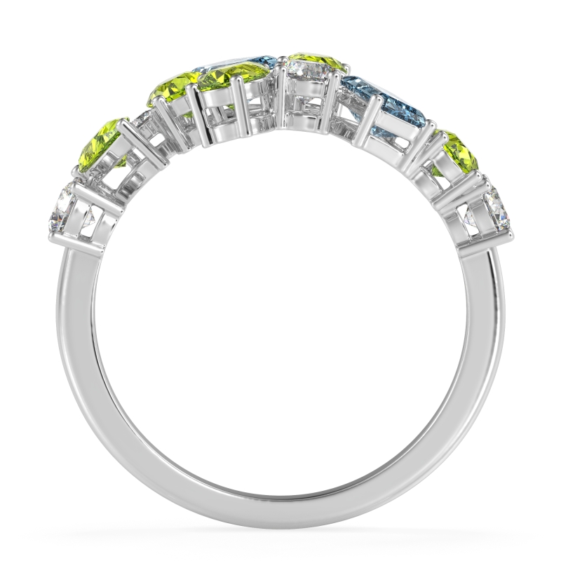 Fashion Multi-Shape Split Shank Garvi Band